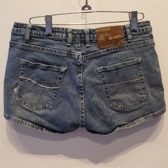 Pelle Pelle Denim Premium Short Shorts Lightweight Comfortable Women's Size 30 - Picture 7 of 14